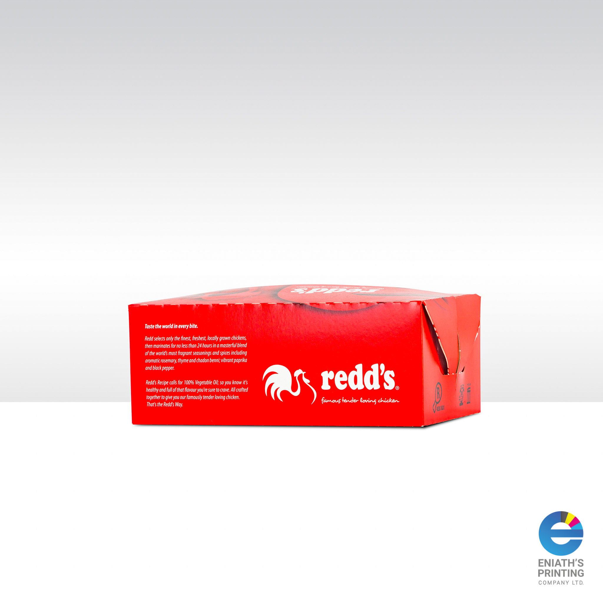 Redd's Packaging - Printed by Eniath's Printing Co. Ltd.